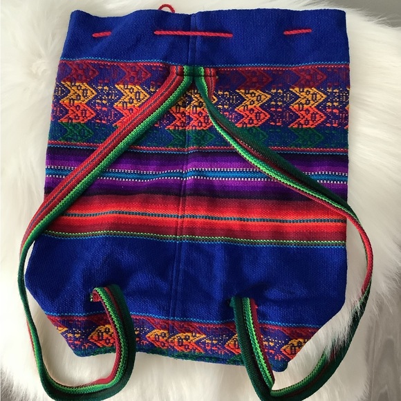 Artisan Crafted Backpack~ Imported Peru - Picture 2 of 4